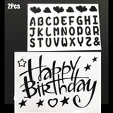 HULIANFU Silver Black Style Foil Letter Number Balloons Baby Shower Helium Ballon Happy Birthday Kids Adult Party Decoration Supplies