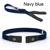 No Buckle Stretch Belt Buckless Belt Invisible Elastic Waist Belt Unisex for Jeans Pants, For Women Men