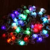HULIANFU RGB Changeble Flashing LED Balloons Light For Paper Lanterns  Home Wedding Party Floral Decoration Lamp Mini Battery Operated