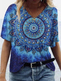 hulianfu Print Harajuku Summer Casual Women Clothes Short Sleeve Loose Tshirts Street Hipster Tee Shirts V Neck Tops Femme T-shirt