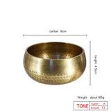 HULIANFU Nepal handmade Tibet Buddha sound bowl Yoga Meditation Chanting Bowl Brass Chime Handicraft music therapy Tibetan Singing Bowl