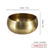 HULIANFU Nepal handmade Tibet Buddha sound bowl Yoga Meditation Chanting Bowl Brass Chime Handicraft music therapy Tibetan Singing Bowl