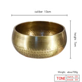 HULIANFU Nepal handmade Tibet Buddha sound bowl Yoga Meditation Chanting Bowl Brass Chime Handicraft music therapy Tibetan Singing Bowl