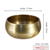 HULIANFU Nepal handmade Tibet Buddha sound bowl Yoga Meditation Chanting Bowl Brass Chime Handicraft music therapy Tibetan Singing Bowl