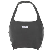 Black Corset Top Sexy Cute Spaghetti Strap Crop Top Fashion High Street Summer Women Cami Top 90s Y2k Aesthetic Camisole