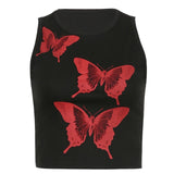 Black Corset Top Sexy Cute Spaghetti Strap Crop Top Fashion High Street Summer Women Cami Top 90s Y2k Aesthetic Camisole