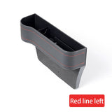 HULIANFU Leather Car Cup Holder Seat Organizer Holder Multifunctional Auto Seat Gap Storage Box Abs Seat Seam Pockets Trunk Organizer