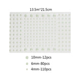 HULIANFU Luminous 3D Stars Dots Wall Sticker for Kids Room Bedroom Home Decoration Glow In The Dark Moon Decal Fluorescent DIY Stickers