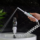 HULIANFU Water Dental Flosser Faucet Oral Irrigator Floss Dental Irrigator Dental Pick Oral Irrigation Teeth Cleaning Machine