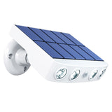 HULIANFU Powerful Solar Powered Led Wall Light Outdoor Motion Sensor Waterproof IP65 Lighting for Garden Path Garage Yard Street Lamps
