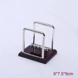 HULIANFU Newton Cradle Balance Steel Balls School Teaching Supplies Physics Science Pendulum Desk Toy Gifts Home Decoration