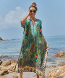 Easy Dry Beach Cover up Robe Plage Vestido Playa Beach Pareo Swimsuit cover up Beachwear Plus size Bathing suit Women Maxi Dress