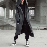 ZANZEA Winter Women Hooded Coats Female Long Sleeve Zip Long Jackets Oversized Fleece Overcoats Windbreakers Jackets Coats