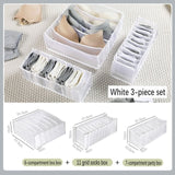 HULIANFU underwear organizer clothes wardrobes box closet room organizers foldable drawer home organization and storage bedroom shelf