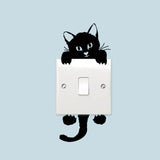 HULIANFU 2023 3D Lovely Pet Self-adhesive Wallpaper Children Living Room Bathroom Toilet Decals Mural Tattoo