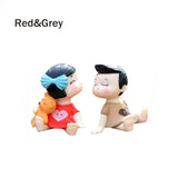 HULIANFU Mini Couple Figures Grandma Grandpa Sweety Lovers Couple Ornament For Fairy Garden Figurines Miniature Home Decoration