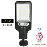 HULIANFU Outdoor Solar Lamp Solar Street Lights With 3 Light Mode Waterproof Motion Sensor Security Lighting for Garden Patio Path Yard