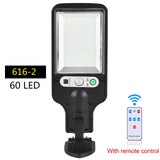 HULIANFU Outdoor Solar Lamp Solar Street Lights With 3 Light Mode Waterproof Motion Sensor Security Lighting for Garden Patio Path Yard