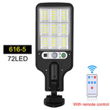 HULIANFU Outdoor Solar Lamp Solar Street Lights With 3 Light Mode Waterproof Motion Sensor Security Lighting for Garden Patio Path Yard