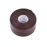 HULIANFU PVC Waterproof Wall Sticker Self Adhesive Sink Stove Crack Strip Kitchen Bathroom Bathtub Corner Sealant Tape Waterproof