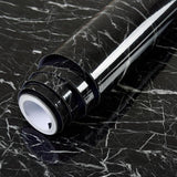 HULIANFU 2023 Wokhome Self Adhesive PVC Waterproof Oil-Proof Marble Wallpaper Contact Paper Wall Bathroom Kitchen Furniture Renovation Sticker