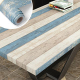 HULIANFU Waterproof Self Adhesive Wallpaper Vinyl Contact Paper Wood Wallpaper For Bedroom Wardrobe Sticker Furniture Home Improvement
