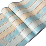 HULIANFU Waterproof Self Adhesive Wallpaper Vinyl Contact Paper Wood Wallpaper For Bedroom Wardrobe Sticker Furniture Home Improvement