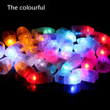 HULIANFU VIP Link 10pcs Glitter Balloon Light Bullet Head Turn Off Lights Bar Dance Wedding Decoration Glitter Led Lights Light